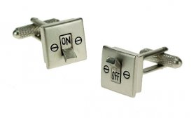 Cufflinks - On Off Switch